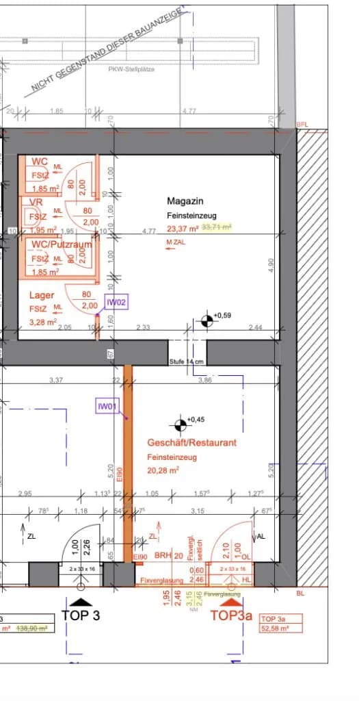 2-Zimmer-Gewerbeimmobilie mieten in Wien – 53 m², € 1.095 – Bild 5 von 5