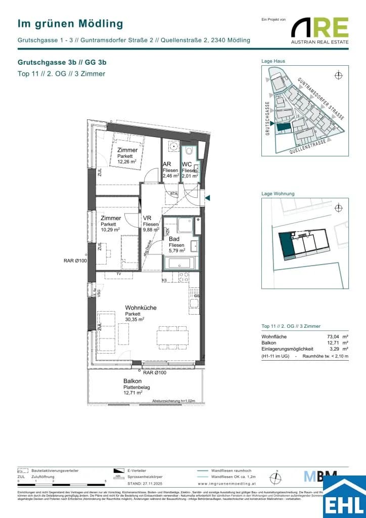Immobilie kaufen in Mödling – 73,04 m², € 438.325 – Bild 8 von 8