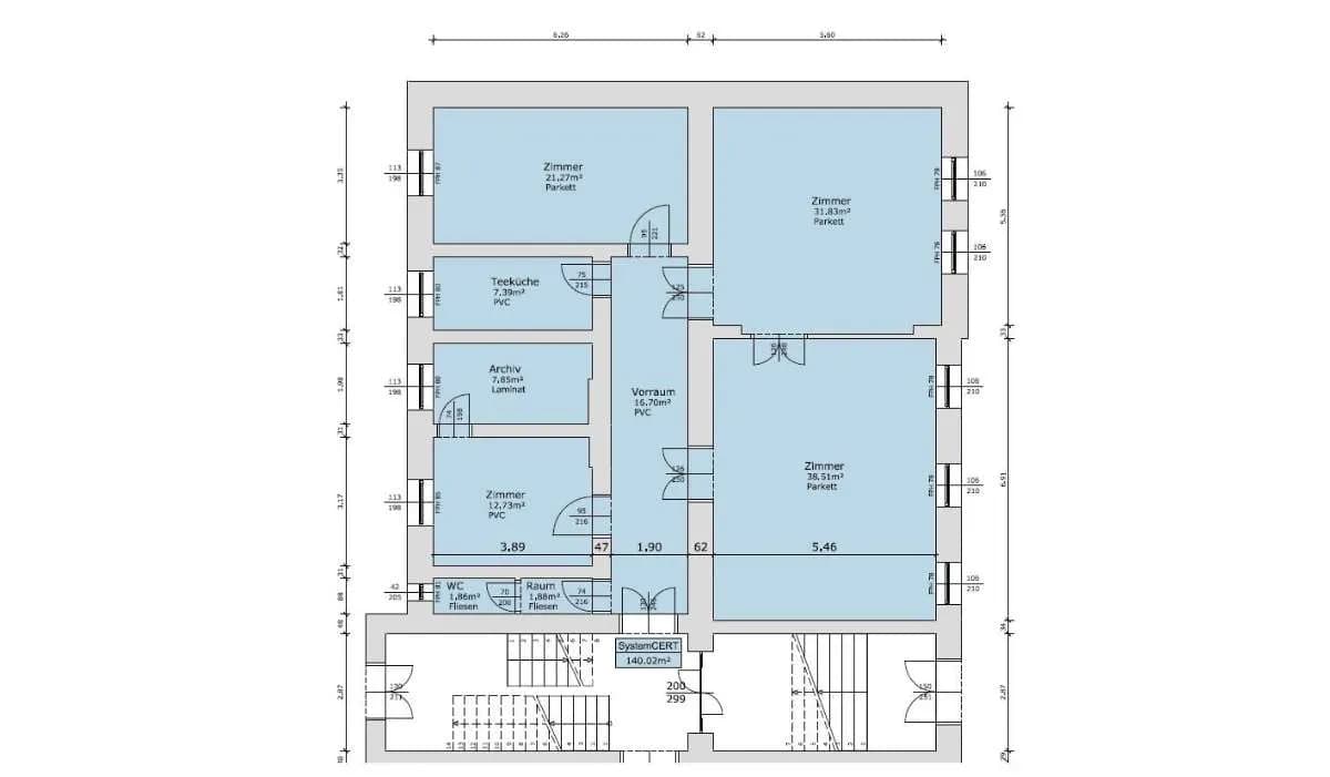 Immobilie mieten in Leoben – 140 m², € 1.540 – Bild 2 von 11