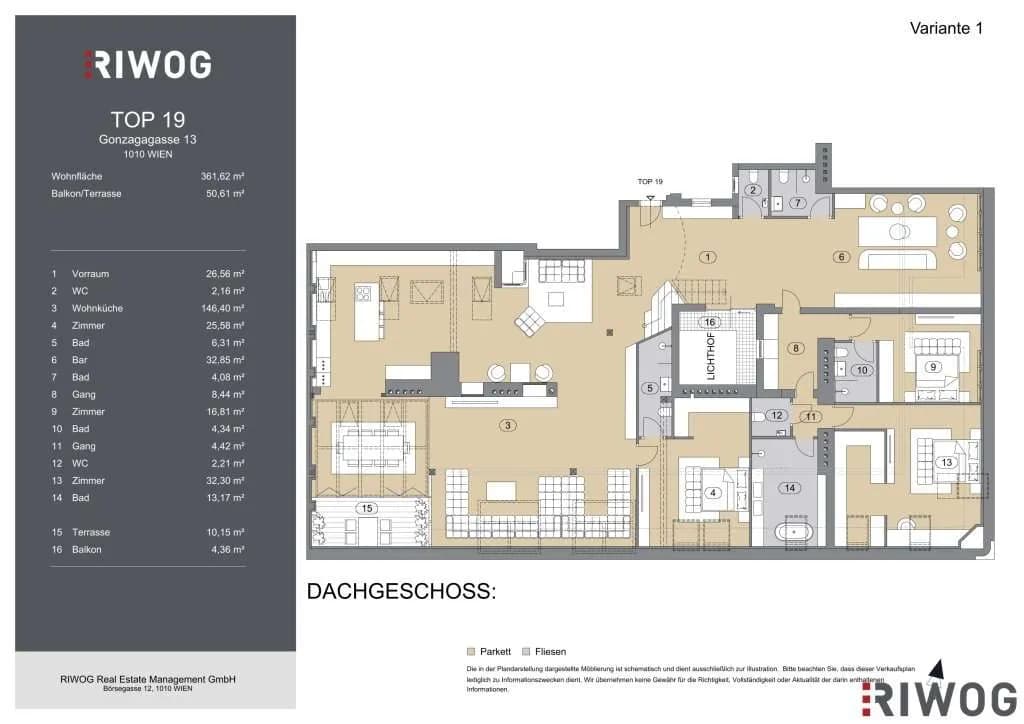 6-Zimmer-Wohnung kaufen in Wien – 361,53 m², € 6.780.000 – Bild 40 von 43