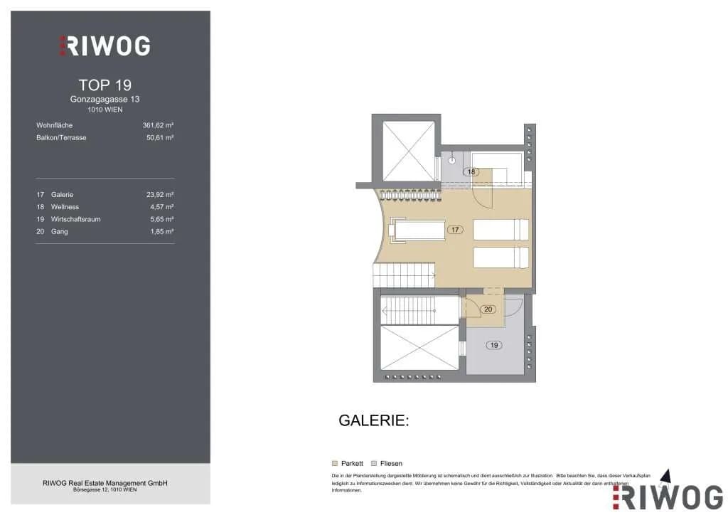 6-Zimmer-Wohnung kaufen in Wien – 361,53 m², € 6.780.000 – Bild 42 von 43