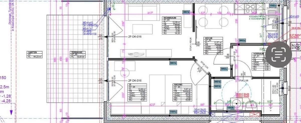 2-Zimmer-Wohnung mieten in Graz – 46,74 m², € 649 – Bild 7 von 7