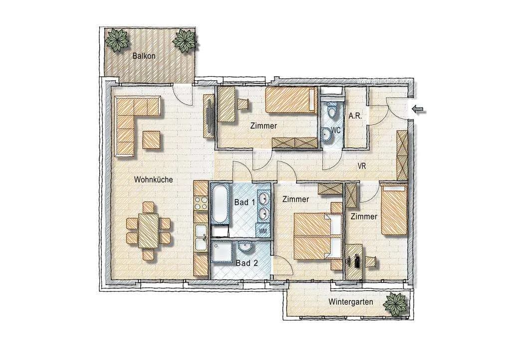 Wohnung kaufen in Korneuburg – Bild 4 von 6