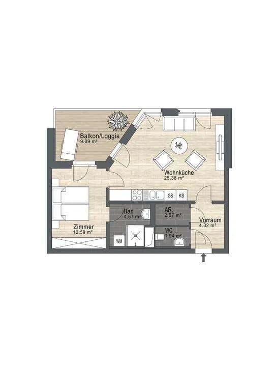 Wohnung mieten in Wien – Bild 4 von 7