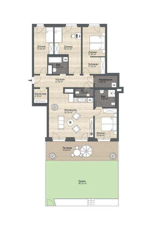 Wohnung mieten in Wien – Bild 6 von 7