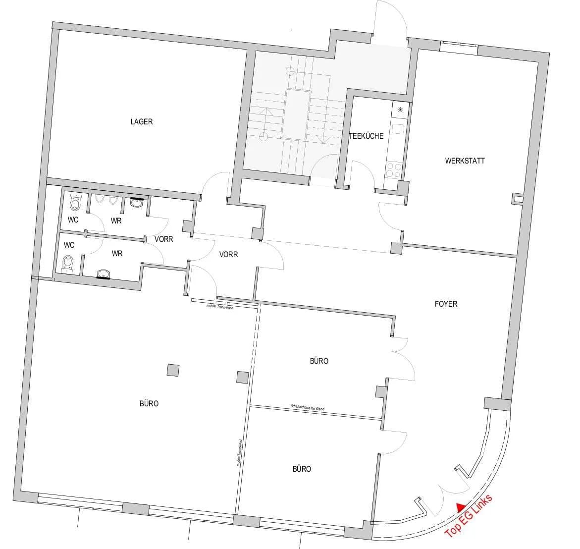 Gewerbeimmobilie mieten in Wien – 245 m², € 12 – Bild 6 von 6