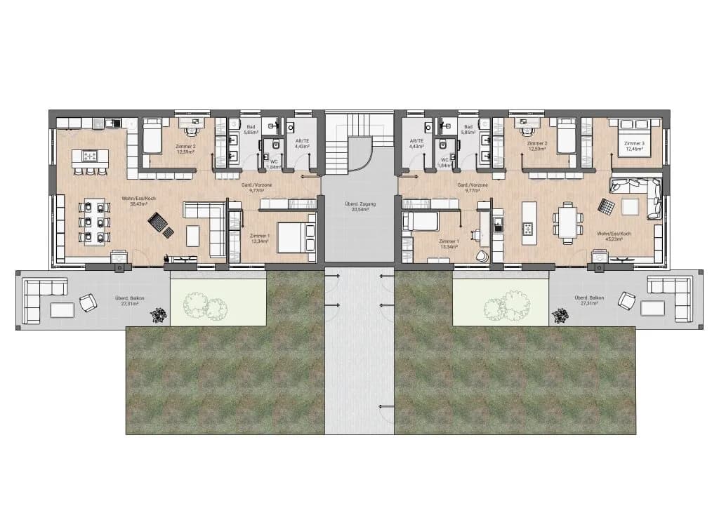 4-Zimmer-Wohnung kaufen in Klagenfurt Land – 105 m², € 429.000 – Bild 8 von 8