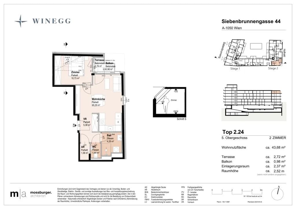 Immobilie kaufen in Wien – 43,68 m², € 366.700 – Bild 8 von 8