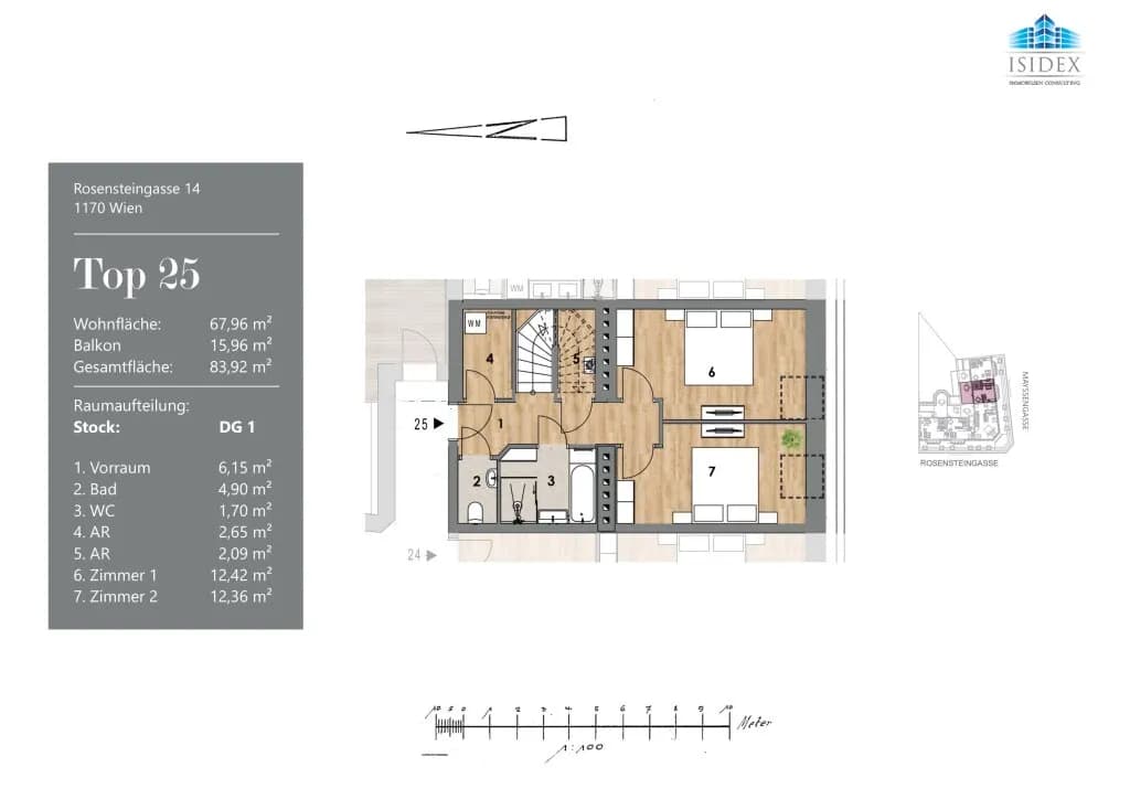 3-Zimmer-Wohnung kaufen in Wien – 71,51 m², € 599.000 – Bild 15 von 16