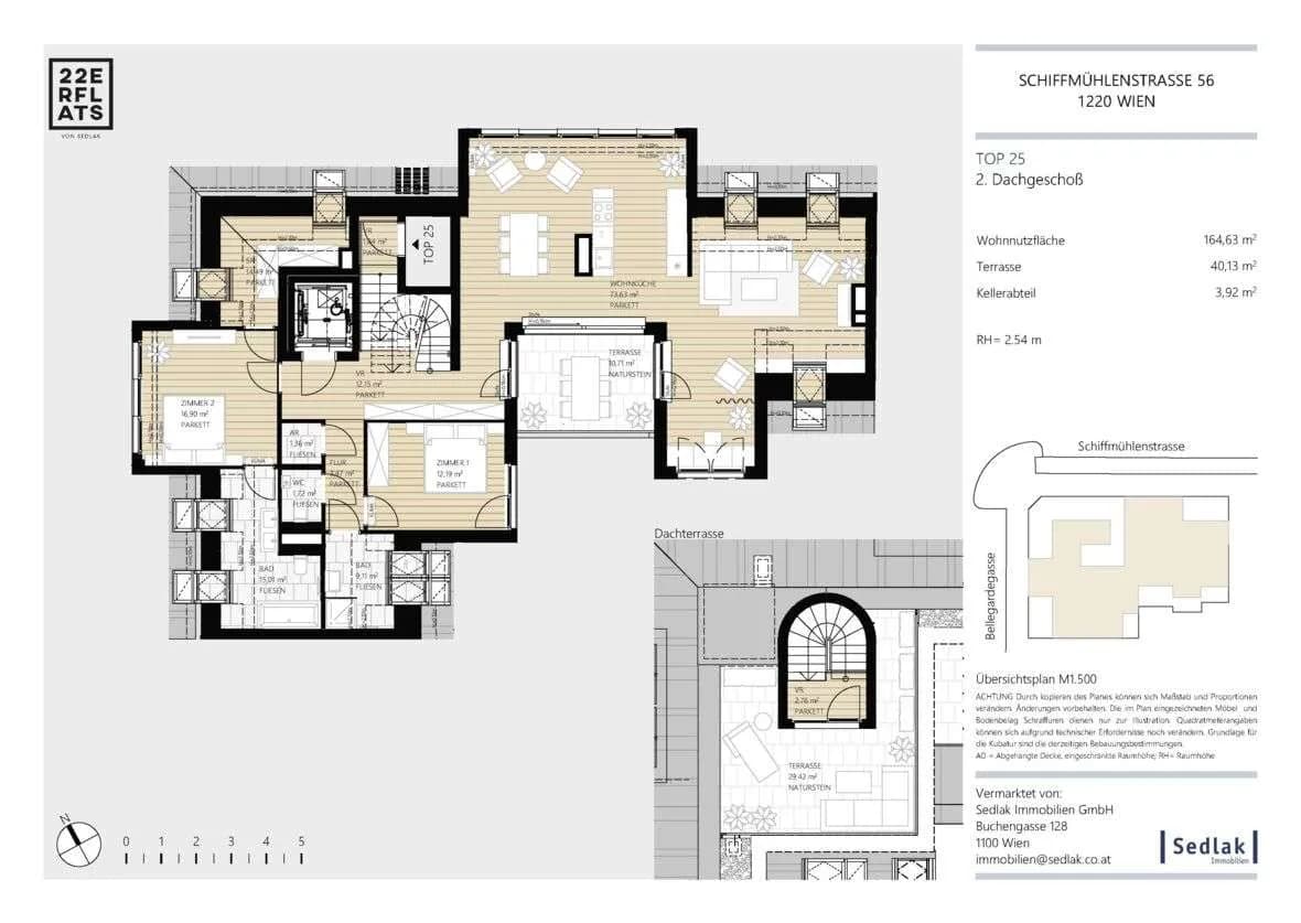 3-Zimmer-Wohnung kaufen in Wien – 164,63 m², € 1.480.000 – Bild 2 von 9