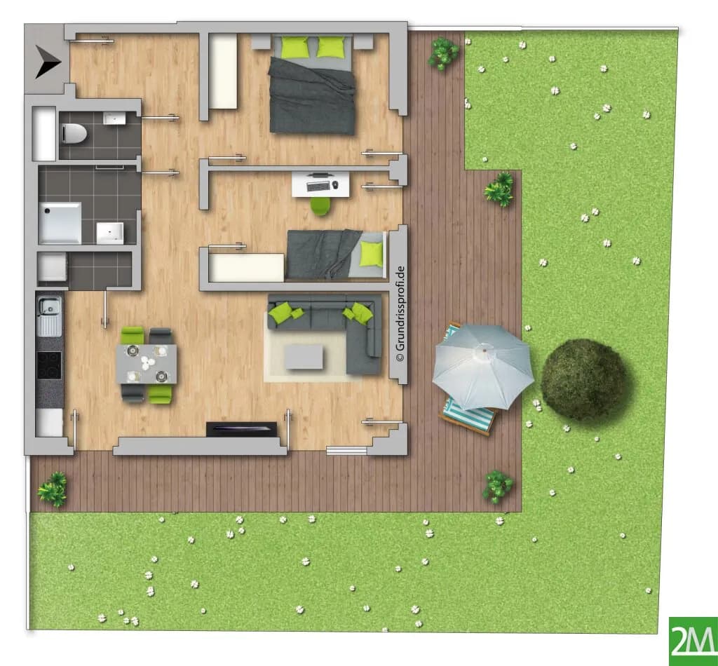 3-Zimmer-Wohnung kaufen in Wien – 57,86 m², € 366.396 – Bild 13 von 15