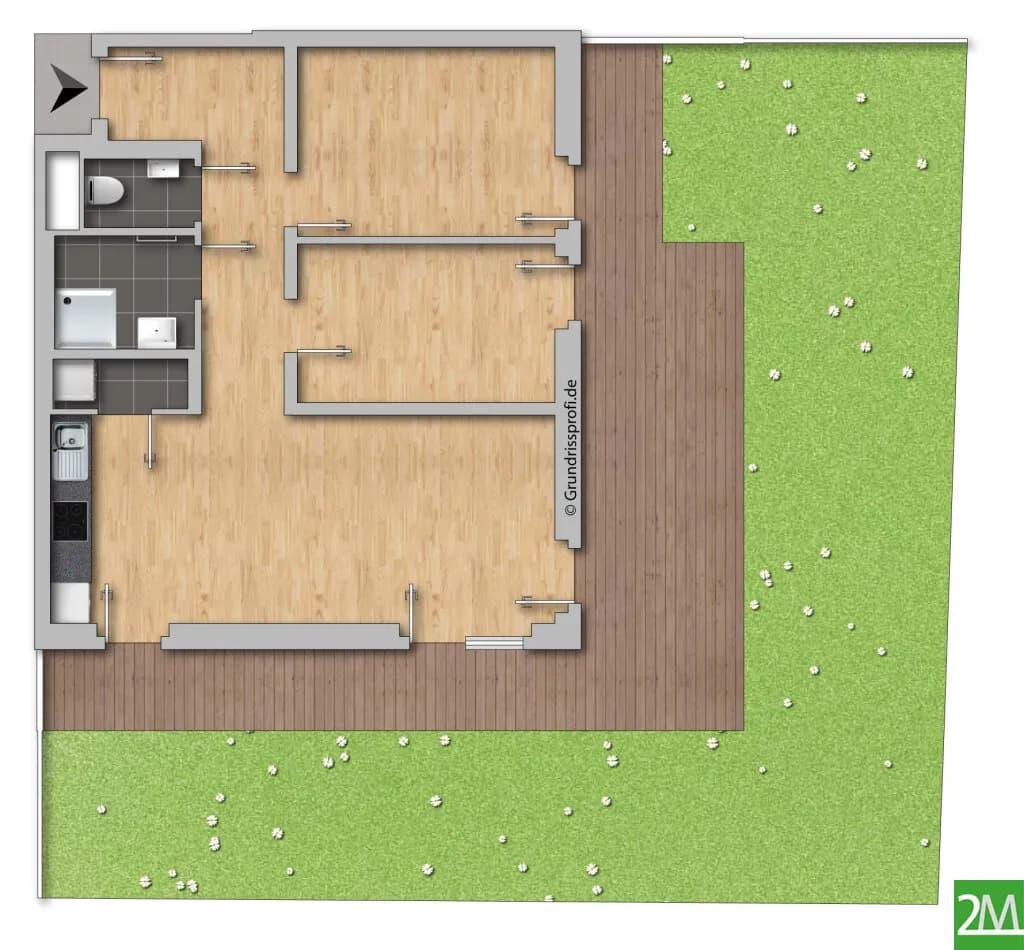 3-Zimmer-Wohnung kaufen in Wien – 57,86 m², € 366.396 – Bild 14 von 15