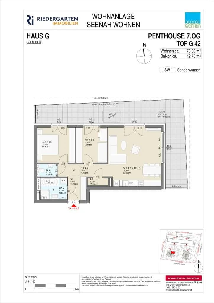 3-Zimmer-Wohnung kaufen in Klagenfurt – 73 m², € 478.000 – Bild 7 von 7