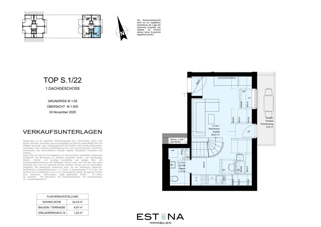 2-Zimmer-Wohnung kaufen in Wien – 52,29 m², € 349.900 – Bild 11 von 14