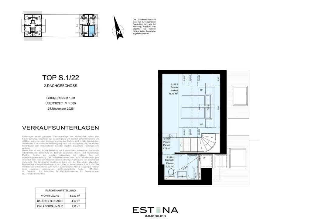 2-Zimmer-Wohnung kaufen in Wien – 52,29 m², € 349.900 – Bild 12 von 14