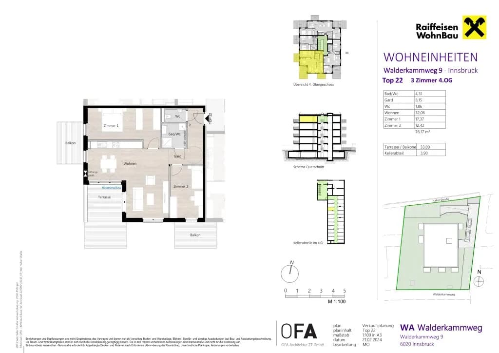 3-Zimmer-Wohnung kaufen in Innsbruck – 76,17 m², € 721.000 – Bild 11 von 11