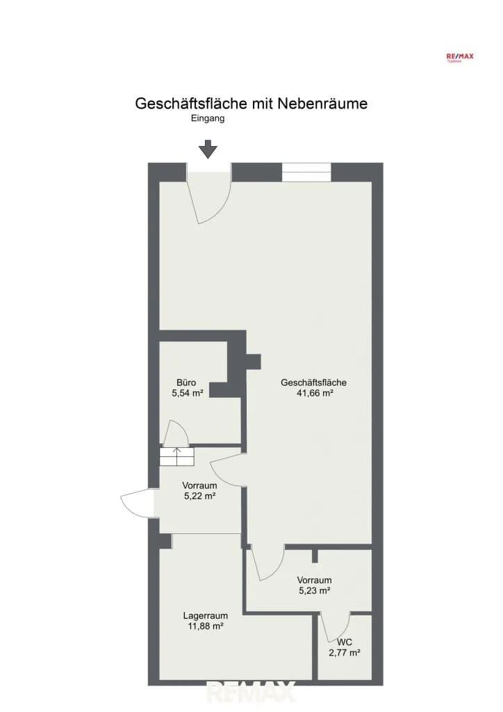 Gewerbeimmobilie mieten in Leoben – 72,3 m², € 617 – Bild 7 von 7