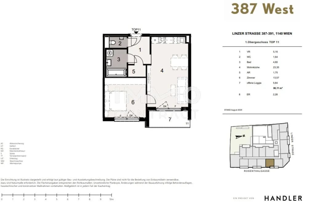 Immobilie kaufen in Wien – 50,27 m², € 299.500 – Bild 7 von 7