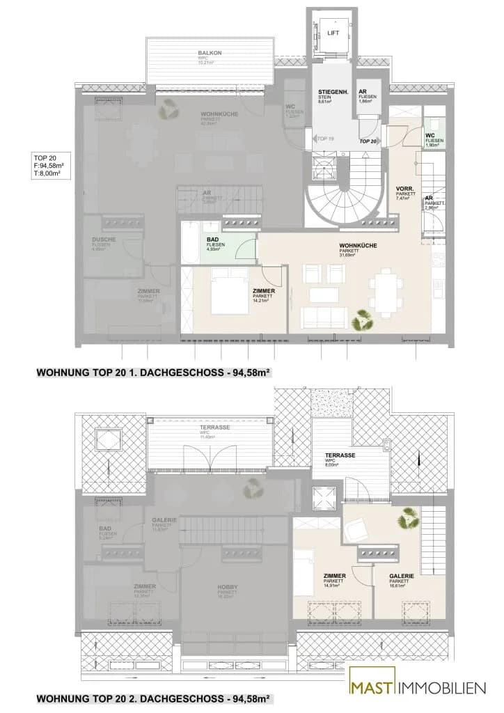 3-Zimmer-Wohnung kaufen in Wien – 95 m², € 669.000 – Bild 19 von 19