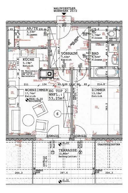 Wohnung mieten in Gmünd – 53,25 m², € 694 – Bild 4 von 4