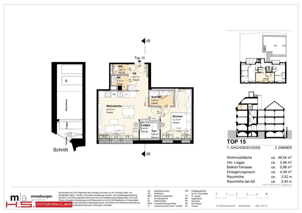 2-Zimmer-Wohnung kaufen in Wien – 46 m², € 545.000 – Bild 14 von 14