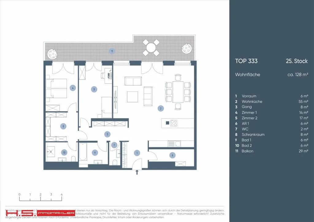 3-Zimmer-Wohnung kaufen in Wien – 128 m², € 1.790.000 – Bild 25 von 25