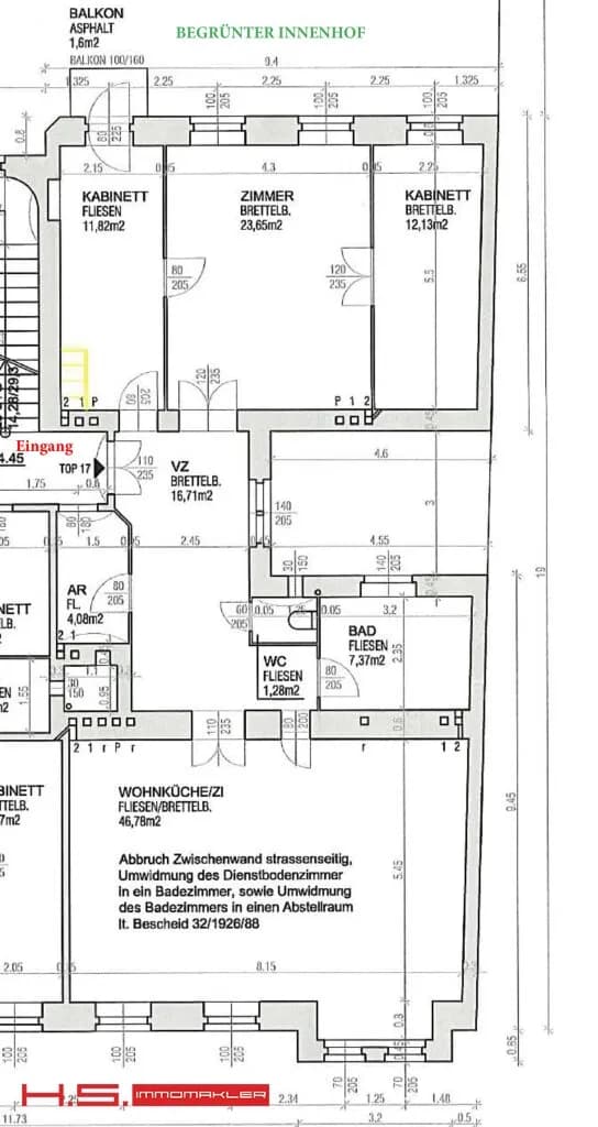 4-Zimmer-Wohnung kaufen in Wien – 124 m², € 790.000 – Bild 22 von 22