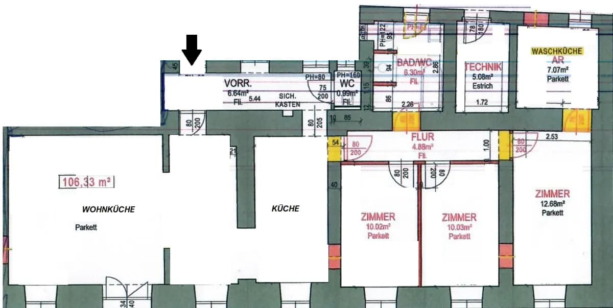 8-Zimmer-Haus kaufen in Tulln – 238,54 m², € 1.499.000 – Bild 33 von 36