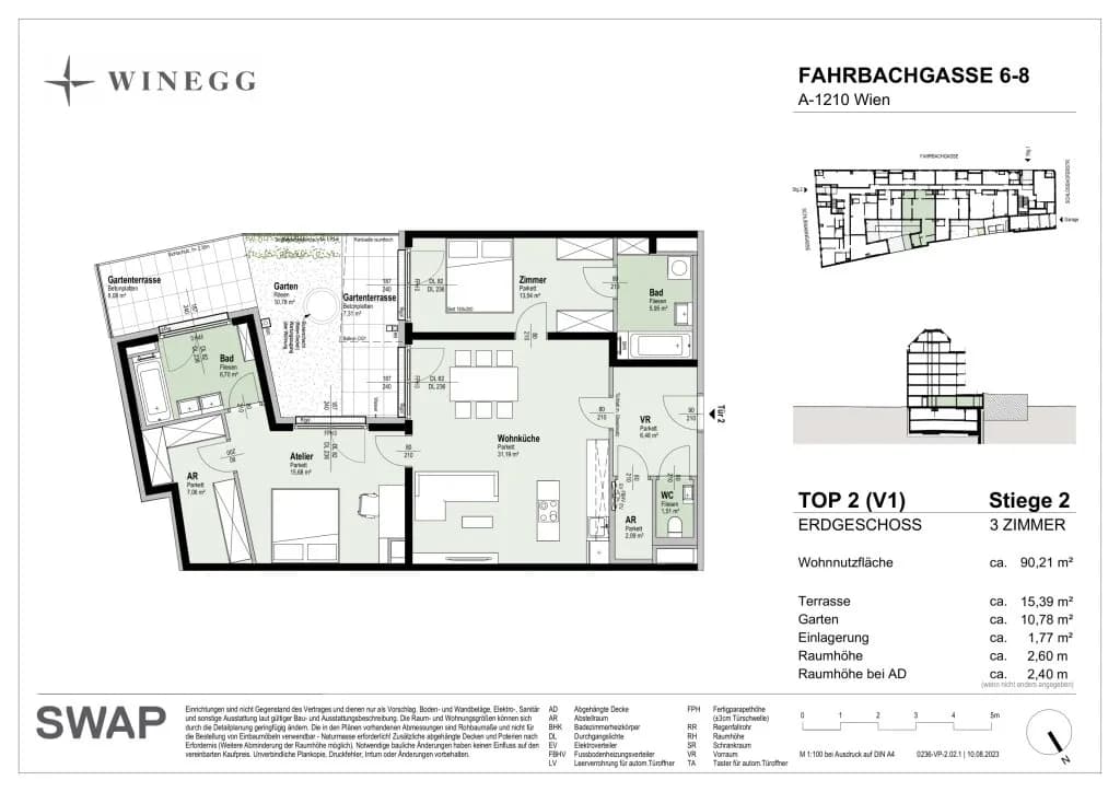 3-Zimmer-Wohnung kaufen in Wien – 90,52 m², € 598.700 – Bild 24 von 24