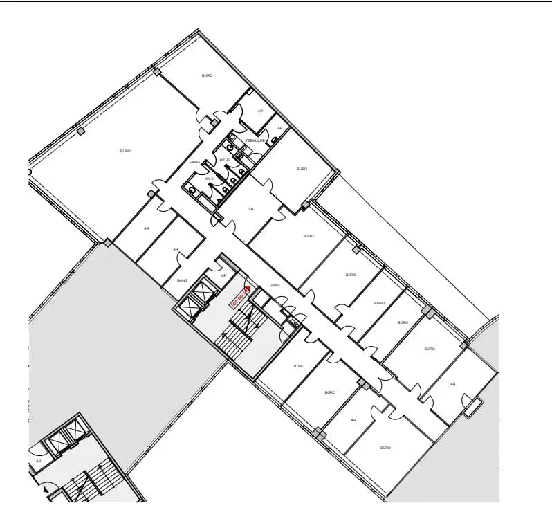 11-Zimmer-Gewerbeimmobilie mieten in Wien – 560 m², € 10.000 – Bild 7 von 7