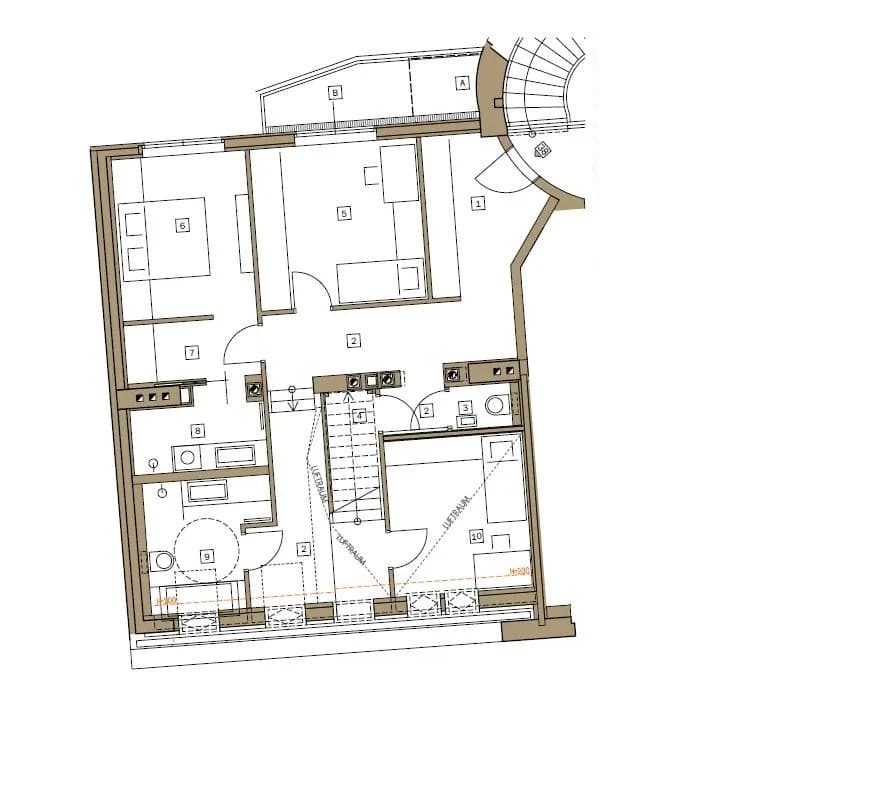 4-Zimmer-Wohnung mieten in Wien – 129,83 m², € 3.637 – Bild 14 von 15