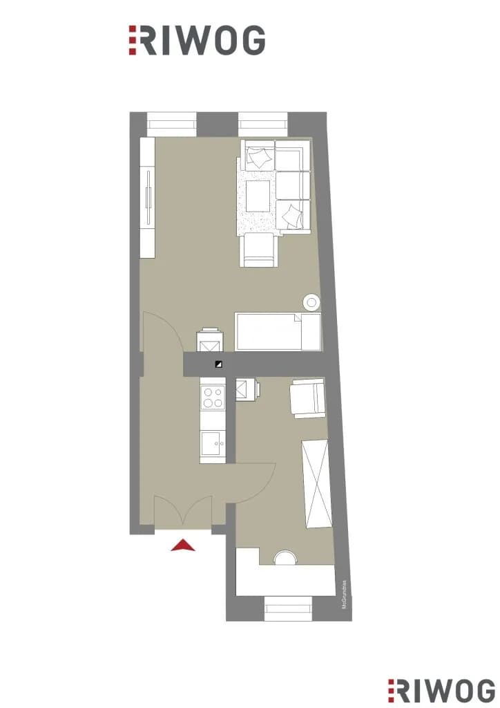 2-Zimmer-Wohnung kaufen in Wien – 46,05 m², € 92.100 – Bild 17 von 17
