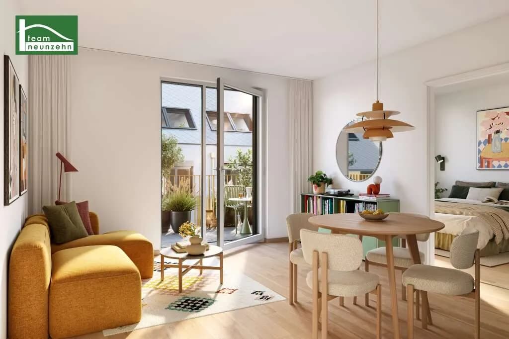 2-Zimmer-Wohnung kaufen in Wien – 34,7 m², € 215.600 – Bild 2 von 7