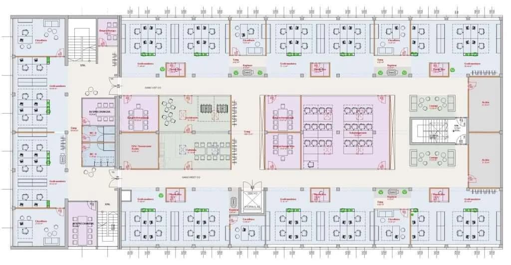 27-Zimmer-Gewerbeimmobilie mieten in Wien – 1 200 m², € 8.400 – Bild 9 von 9