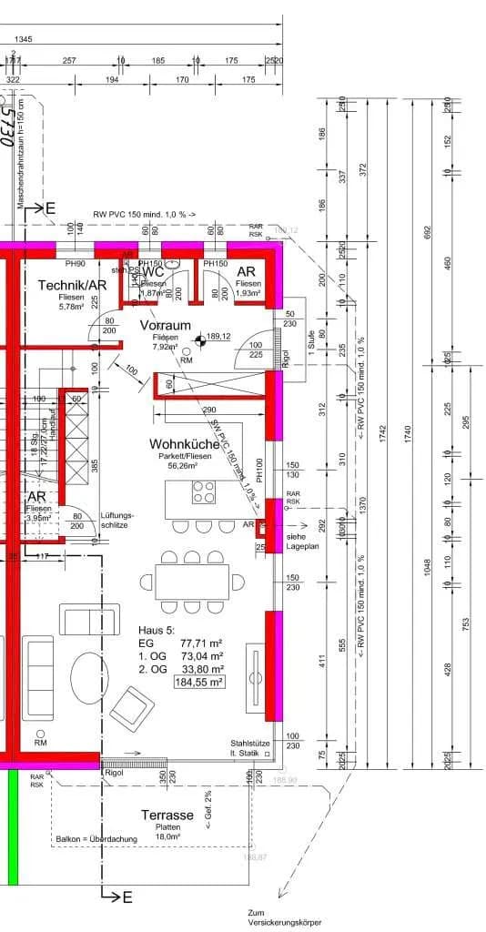 5-Zimmer-Haus kaufen in Mödling – 184,55 m², € 750.000 – Bild 14 von 15