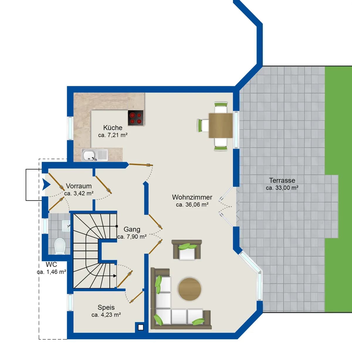 4-Zimmer-Haus kaufen in Gänserndorf – 119,48 m², € 450.000 – Bild 34 von 36