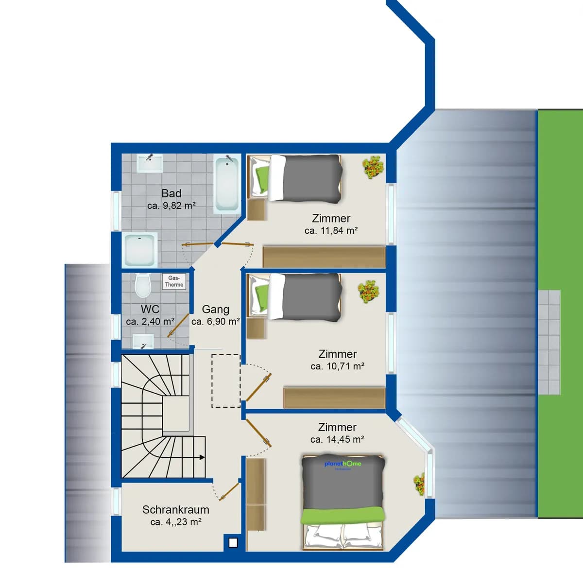 4-Zimmer-Haus kaufen in Gänserndorf – 119,48 m², € 450.000 – Bild 35 von 36
