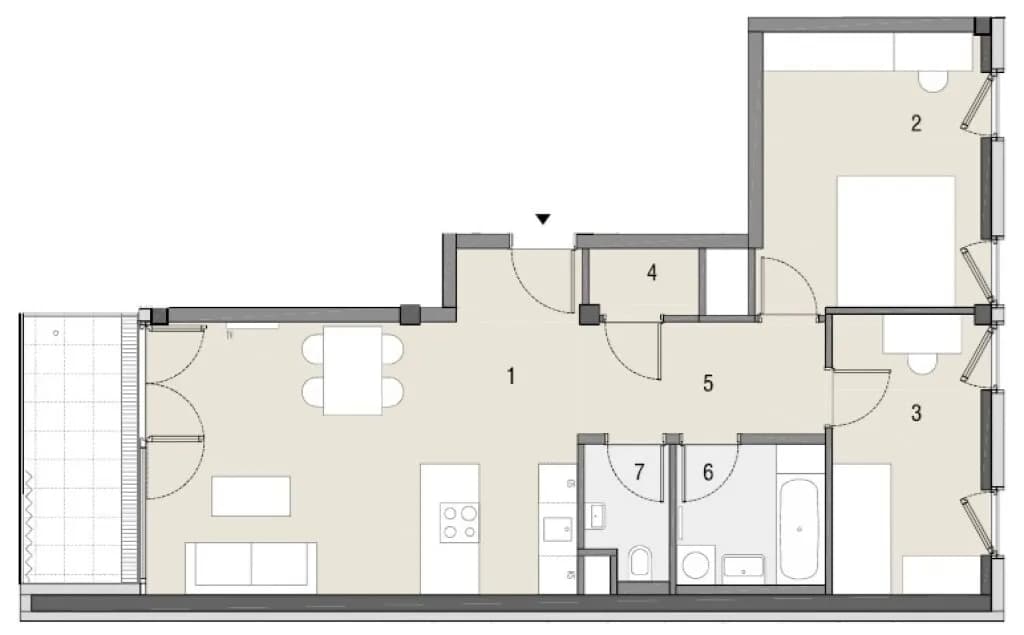 3-Zimmer-Wohnung mieten in Wien – 70 m², € 1.439 – Bild 17 von 17