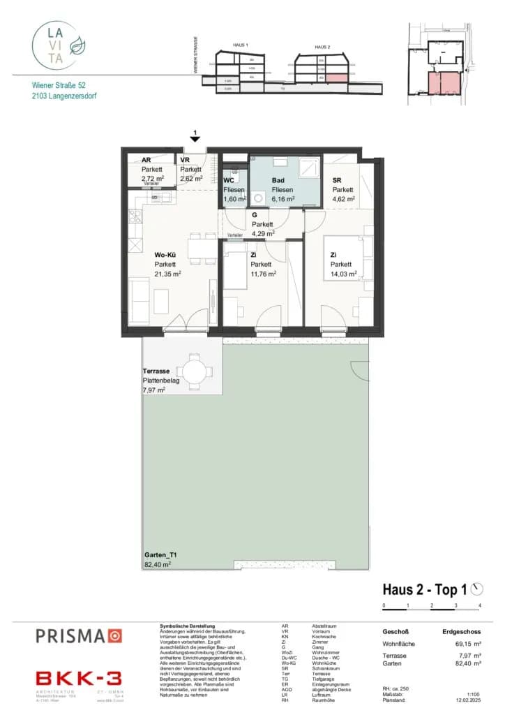 3-Zimmer-Wohnung kaufen in Korneuburg – 69,15 m², € 449.961 – Bild 9 von 12