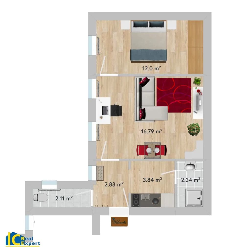 2-Zimmer-Wohnung kaufen in Wien – 40,64 m², € 229.000 – Bild 23 von 24