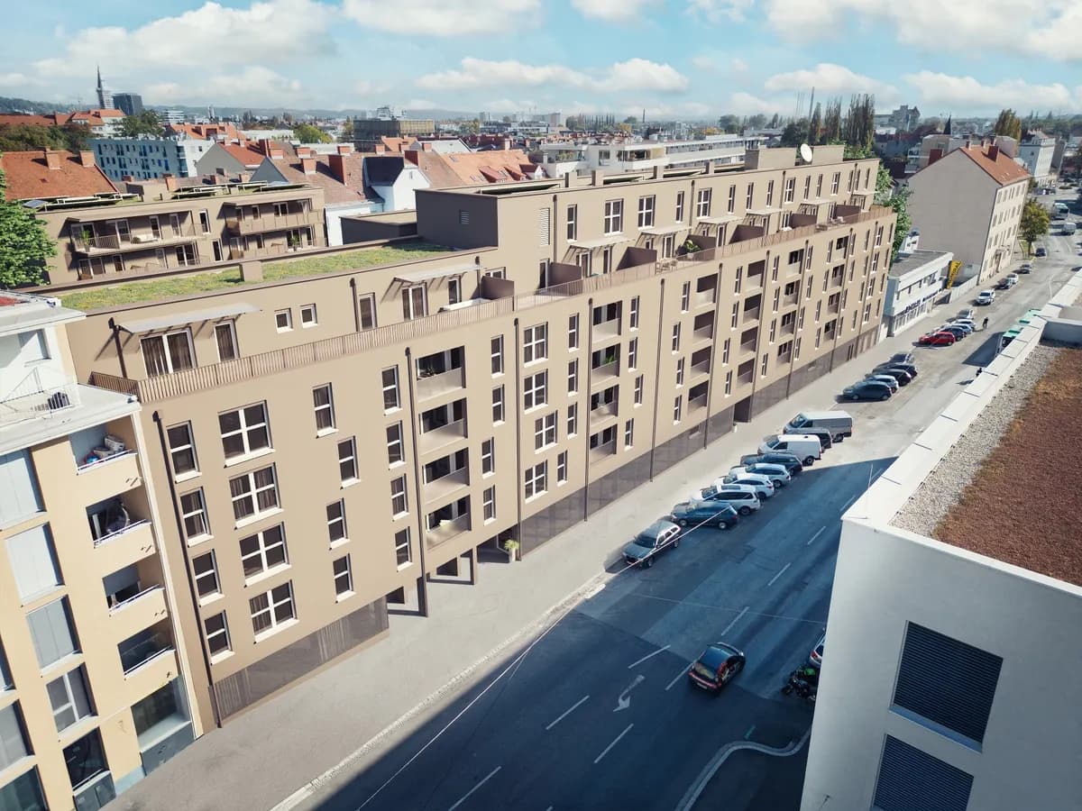 Gewerbeimmobilie mieten in Graz – 51 m², € 1.229
