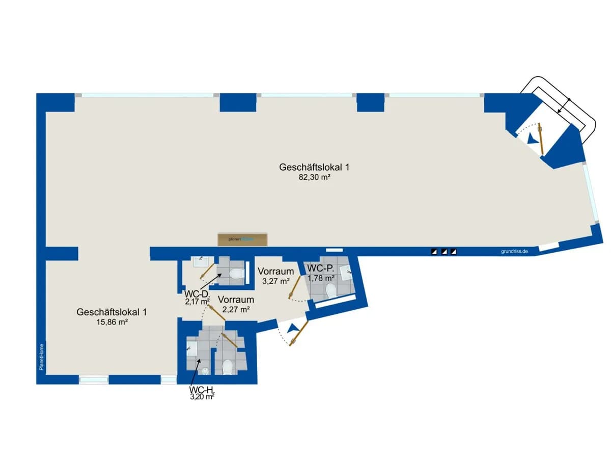2-Zimmer-Gewerbeimmobilie mieten in Oberwart – 111 m², € 1.711 – Bild 10 von 10