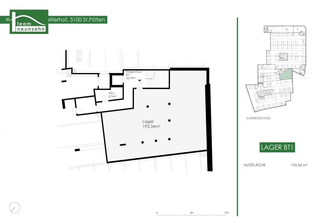 Gewerbeimmobilie mieten in Sankt Pölten – 193 m², € 1.257 – Bild 14 von 14