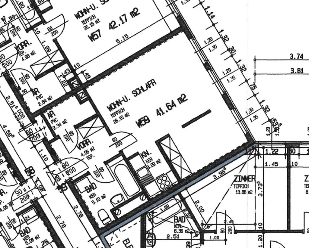 1-Zimmer-Wohnung kaufen in Wien – 41,63 m², € 179.000 – Bild 19 von 19