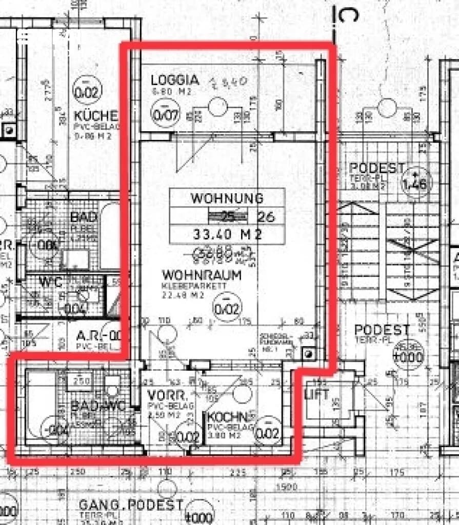 1-Zimmer-Wohnung kaufen in Liezen – 33 m², € 78.000 – Bild 8 von 8