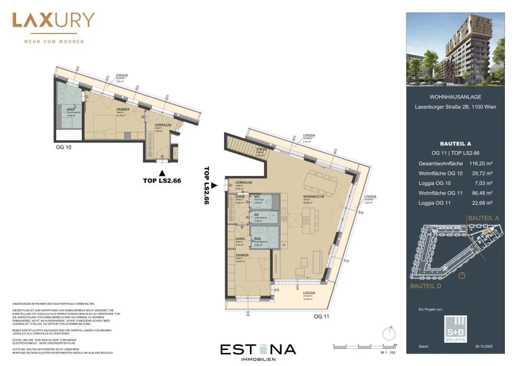 3-Zimmer-Wohnung kaufen in Wien – 116,4 m², € 1.200.000 – Bild 12 von 14