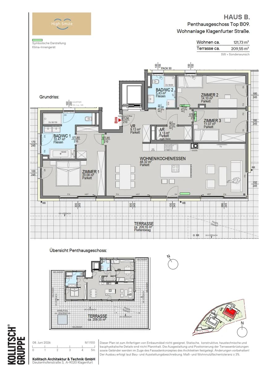 4-Zimmer-Wohnung kaufen in Klagenfurt Land – 121,73 m², € 1.489.000 – Bild 15 von 15