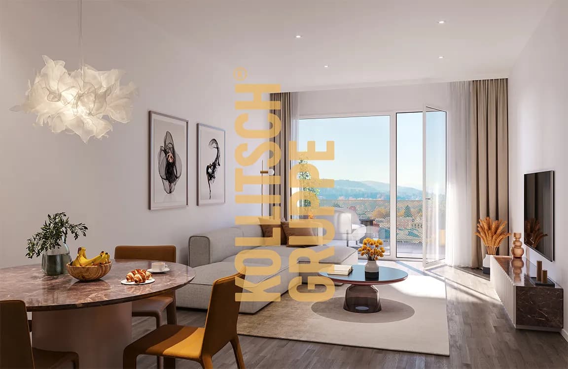 2-Zimmer-Wohnung kaufen in Klagenfurt – 46,99 m², € 265.000 – Bild 1 von 13