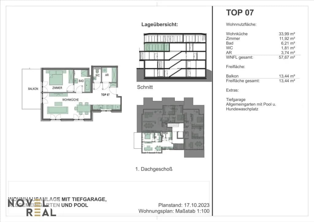 2-Zimmer-Wohnung kaufen in Wien – 58 m², € 650.000 – Bild 7 von 7