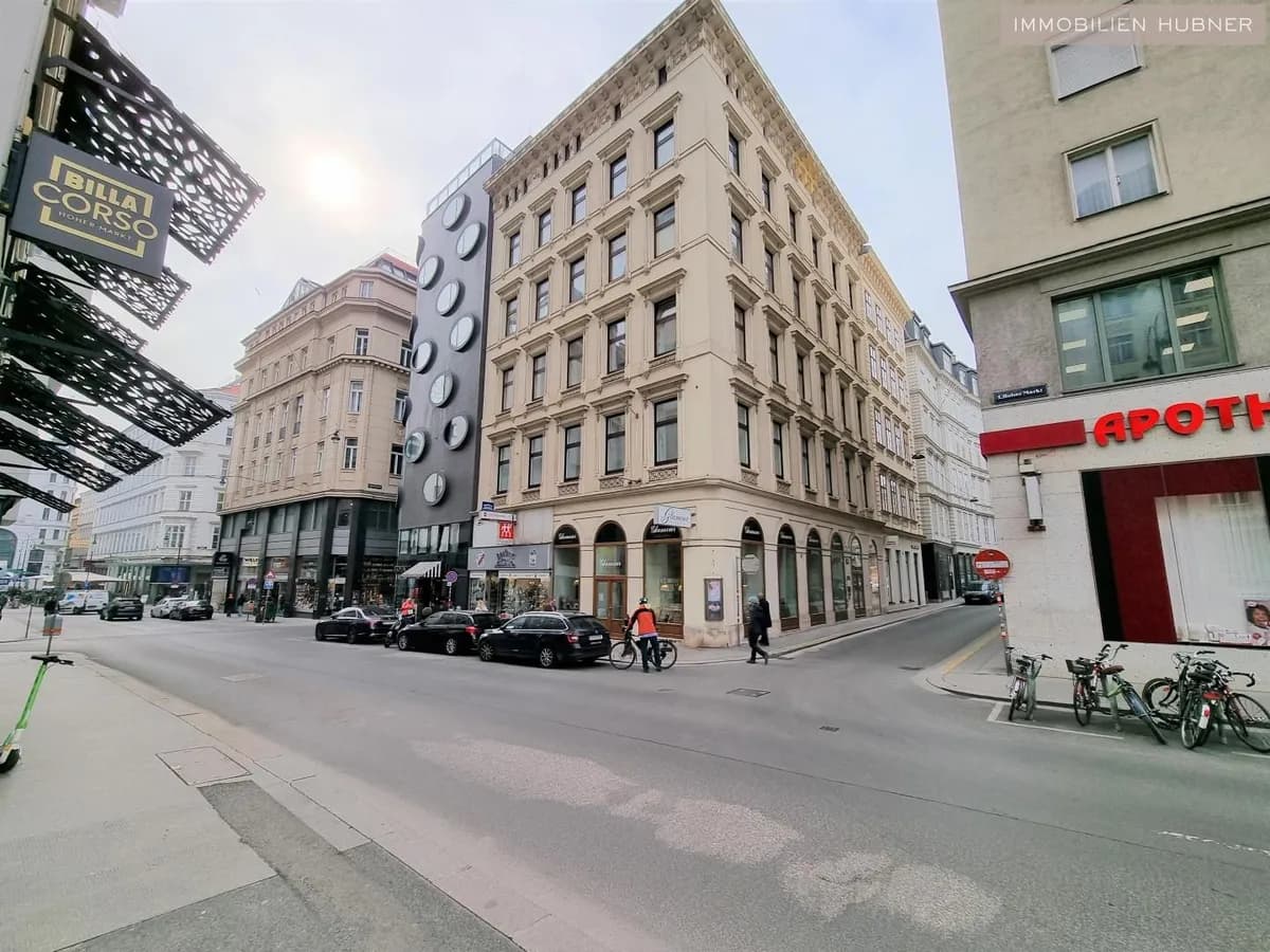 8-Zimmer-Gewerbeimmobilie mieten in Wien – 158 m², € 4.179